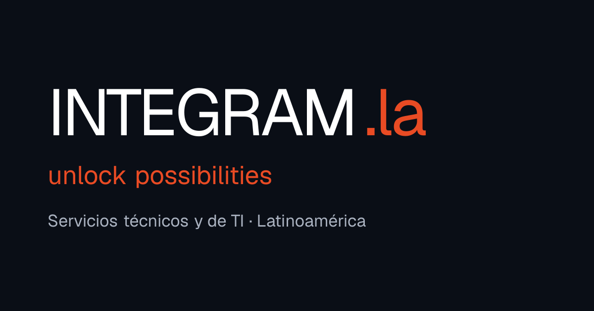 Integram | Unlock possibilities
